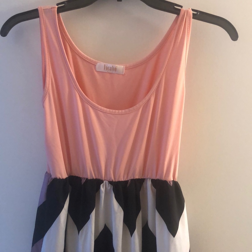 Sleeveless long sundress